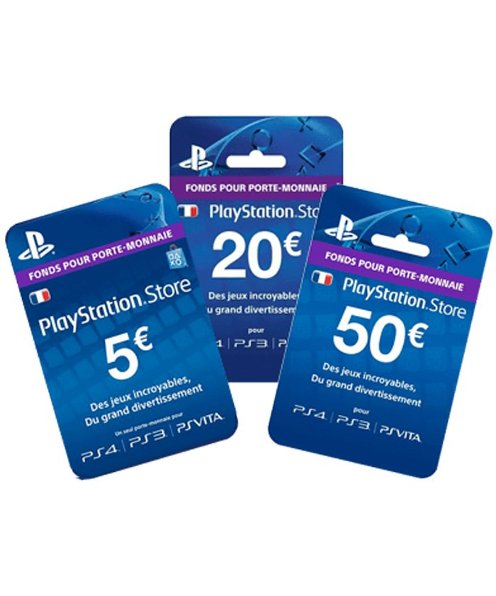 Carte cadeau PlayStation - LeBonKen