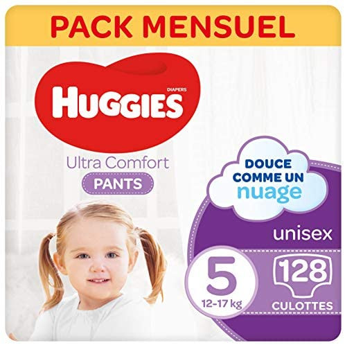 Pampers Couches Taille 4 (9-14 kg), Premium Protection, 168